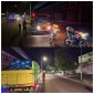 Sebuah truk pengangkut garam saat diberikan himbauan oleh Anggota Satlantas Polres Sumenep