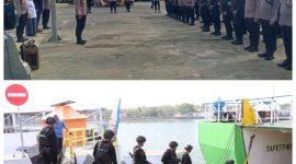 Foto : Apel dipimpin oleh Wakapolres Sumenep Kompol Trie Sis Biantoro, S.Pd., S.I.K., M.H.,