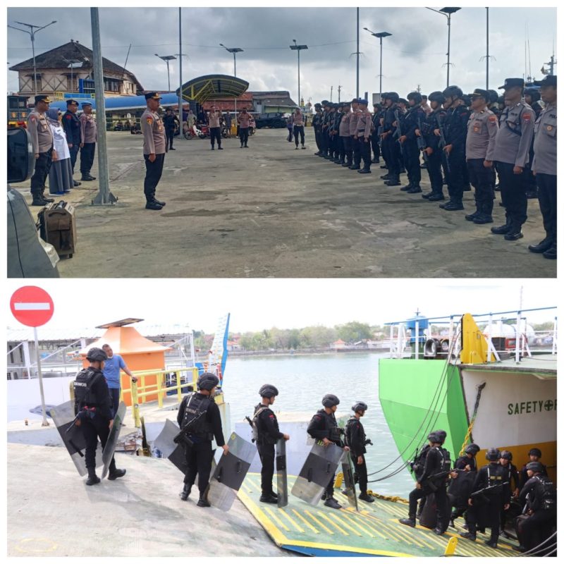 Foto : Apel dipimpin oleh Wakapolres Sumenep Kompol Trie Sis Biantoro, S.Pd., S.I.K., M.H.,