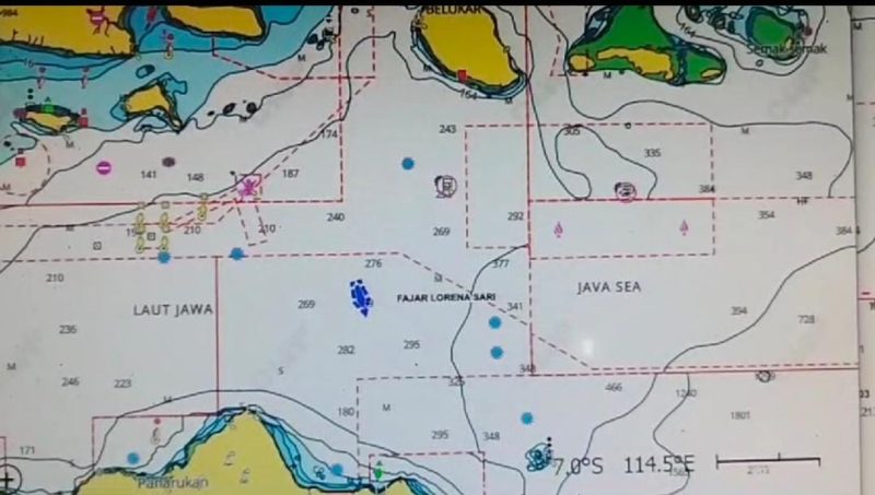 Foto : alat pemancar sinyal Automatic Identification System (AIS