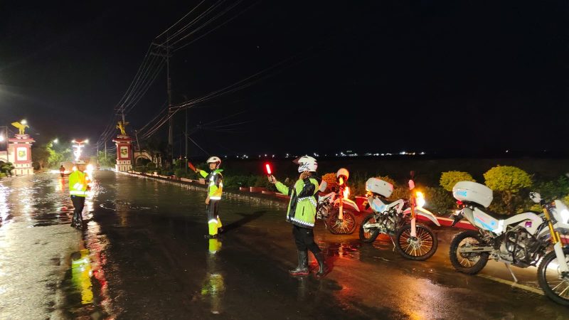 Foto : Tim Elang bersama Satuan Lalu Lintas (Satlantas) Polres Sumenep kembali melaksanakan patroli lanjutan