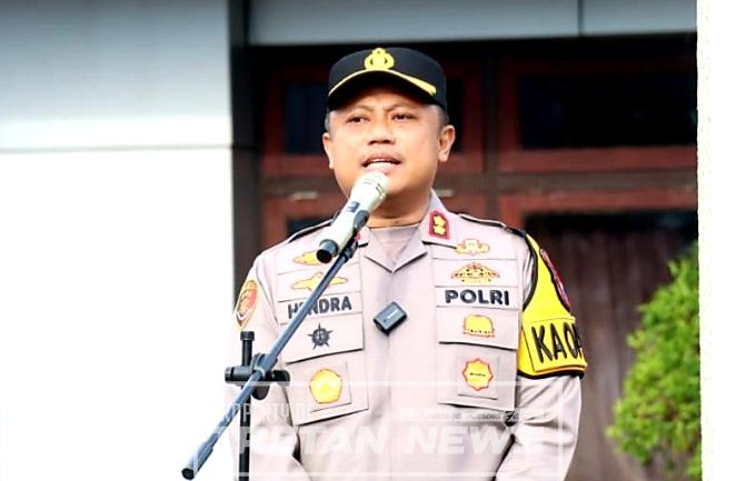 Foto : Kapolres Pamekasan, AKBP Hendra Eko Triyulianto, S.I.K., S.H., M.H. (Ist.Humas Polres)