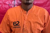 Foto : SU (40) yang berstatus sebagai anggota Polisi Pamekasan