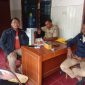 Foto : Ketua Mabar Sumenep, Dafa Irwanto S, saat mendatangi Kantor Pembantu UPT. PJJ Pamekasan Di Sumenep