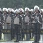 Foto : Apel gelar pasukan di Lapangan Apel Mapolda Jatim, Rabu (19/2/2025).
