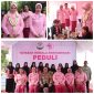 Foto : Ketua Yayasan Kemala Bhayangkari (YKB) Jawa Timur, Ny. Ade Imam Sugianto (Kalung bunga) , mengunjungi TK Kemala Bhayangkari 81 Sumenep. 