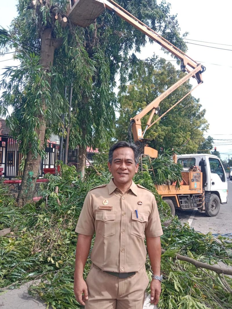 Foto : Kepala Bidang (Kabid) Tata Lingkungan DLH Kabupaten Sumenep, Mohammad Hasinuddin Firdaus.