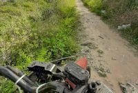 Foto : Akses jalan yang rusak