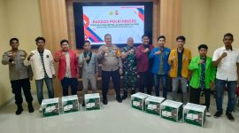 Foto: Kapolres Sumenep, AKBP Henri Noveri Santoso, S.H., S.I.K., M.M., memimpin langsung Baksos Polri Presisi, didampingi oleh Wakapolres Kompol Masyhur Ade, S.I.K., M.H., serta Kasdim 0827 Sumenep Mayor Cba Ari Pamungkas. 