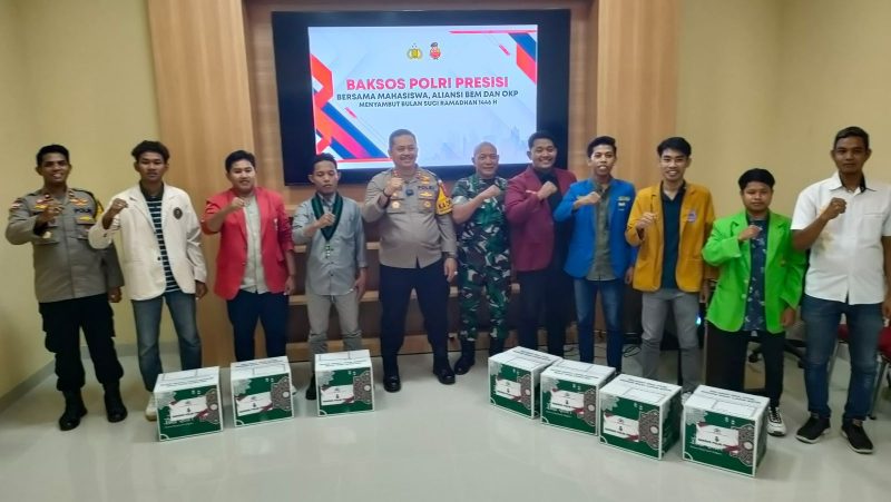Foto: Kapolres Sumenep, AKBP Henri Noveri Santoso, S.H., S.I.K., M.M., memimpin langsung Baksos Polri Presisi, didampingi oleh Wakapolres Kompol Masyhur Ade, S.I.K., M.H., serta Kasdim 0827 Sumenep Mayor Cba Ari Pamungkas. 