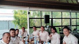 Foto: Tim Redaksi TrendiKabar.com saat menghadiri acara Meet & Greet di Arina Cafe & Resto, Sumenep, pada Jumat (28/2/2025).