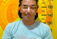 Foto: seorang tersangka berinisial FB (41), warga Desa Kolor, Kecamatan Kota Sumenep. 