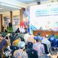 Foto: Gubernur Jatim Khofifah Indar Parawansa membuka High Level Meeting TPID di Grahadi, Surabaya (17/3/2025), membahas strategi pengendalian inflasi dan stabilitas harga pangan jelang HBKN.
