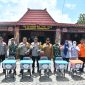 Foto: Kapolda Jatim Irjen Pol. Nanang Avianto bersama Forkopimda Sumenep meninjau Pos Pelayanan Operasi Ketupat Semeru 2025, Selasa (8/4/2025).