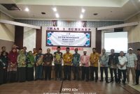 Foto: Kepala SMAN 1 Sumenep, Drs. Rafiudin, M.Pd, bersama para kepala SMP dan perwakilan desa se-Kabupaten Sumenep saat kegiatan sosialisasi Sistem Penerimaan Murid Baru (SPMB) Tahun Ajaran 2025–2026 di Said Abdullah Hall, Kamis (24/4/2025).