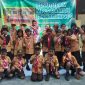 Foto: Siswa SDN Ngronggo 3 berfoto bersama usai penutupan MPLS Ramah Tahun Ajaran 2025/2026.
