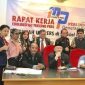 Foto: Ketua Umum AWDI Budi Wahyudin Syamsu, saat Konferensi Pers, Senin (28/7/2025).