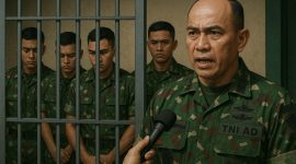 Foto: Empat prajurit TNI ditahan dan diperiksa Puspom TNI terkait kasus kematian Prada Lucky di Ende, NTT. (Ilustrasi) 