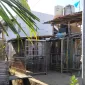 Foto: Bangunan kandang ayam yang berdiri di area UPPP Pasongsongan menjadi sorotan masyarakat.