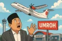 Foto: Ilustrasi satir tentang wacana penerbangan internasional dari Bandara Trunojoyo Sumenep dengan pesawat ATR 72-600.  