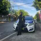 Foto: Kasat Lantas Polres Sumenep, AKP Ninit Titis Dewiyani, S.E., saat memimpin patroli KRYD antisipasi balap liar.
