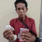 Foto: Seorang pria berinisial E.H. (55) diamankan di rumahnya di Dusun Ban-ban, Desa Talango, Kecamatan Talango. 