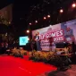 Foto: CEO Bani Insan Peduli Ali Zainal Abidin menyampaikan sambutan pada rangkaian 1 Anniversary BIP di Surabaya, Sabtu malam (6/12/2025).
