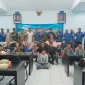 Foto: Pengurus HNSI Kecamatan Pasongsongan bersama jajaran HNSI Kabupaten Sumenep, Forkopimcam, TNI-Polri, dan instansi terkait usai pelantikan pengurus di Aula UPT PPP Pasongsongan.