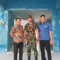 Foto: Silaturahmi Ketua HNSI Pasongsongan dengan TNI AL di Poskamladu Pasongsongan.