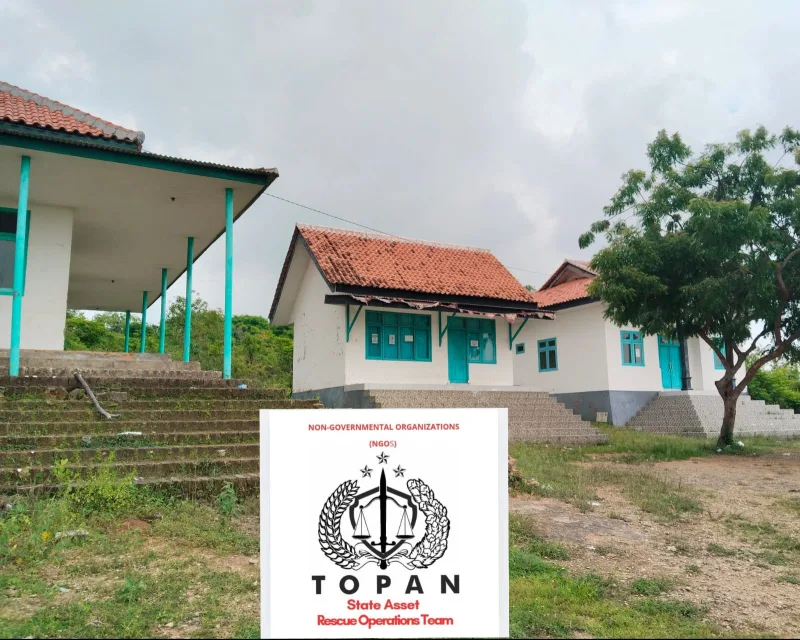 Foto: Kantor Desa Poja, Kecamatan Gapura, Kabupaten Sumenep, yang menjadi sorotan warga terkait pengelolaan Dana Desa, seiring pengajuan audiensi terbuka oleh LSM TOPAN.