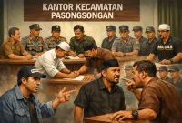 Foto: Gambar ilustrasi suasana di Kantor Kecamatan Pasongsongan.