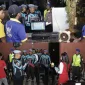 Foto: Kasi Propam Polres Sumenep bersama personel Subden PM melakukan sidak dan pembinaan di salah satu tempat hiburan malam di Sumenep, Jumat (13/2/2026) malam.