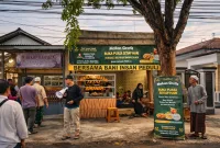 Foto: Tampak depan Warung Tegal Amanah. 