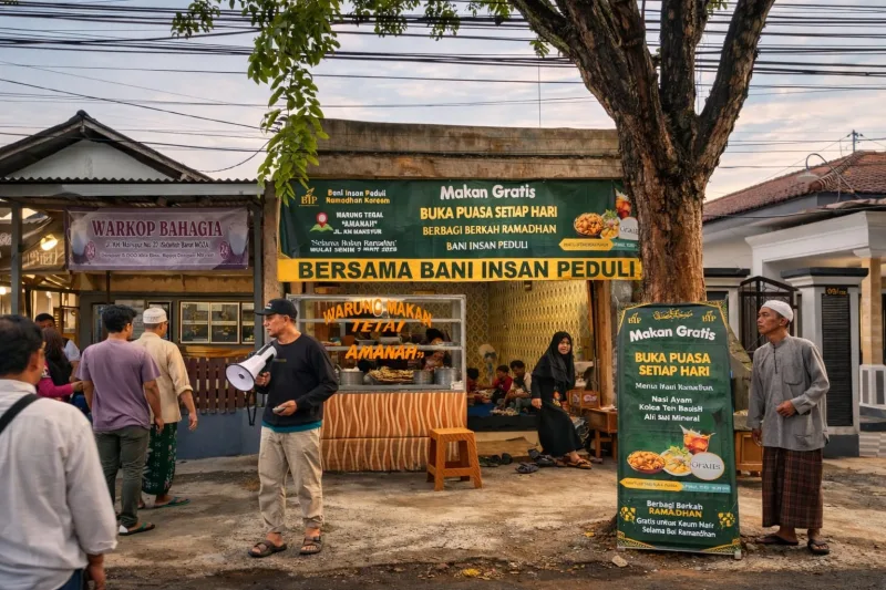 Foto: Tampak depan Warung Tegal Amanah. 