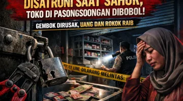 Ilustrasi: Toko warga di Pasongsongan diduga dibobol saat dini hari, gembok dirusak, uang dan barang dagangan dilaporkan hilang.