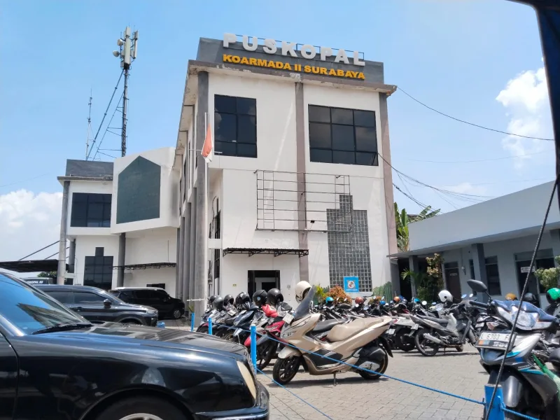 Foto: Gedung Puskopal Koarmada II Surabaya