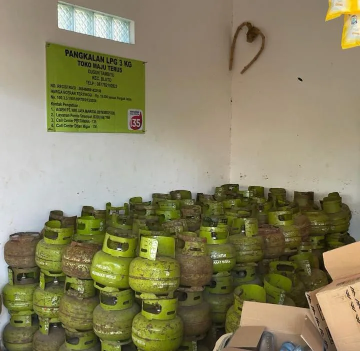 Foto: Stok LPG 3 kg di pangkalan Sumenep kembali normal pasca lonjakan permintaan Ramadan.