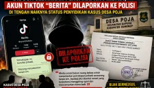 Foto: Ilustrasi akun TikTok anonim dilaporkan ke polisi terkait dugaan penyebaran percakapan pribadi dalam polemik Desa Poja.