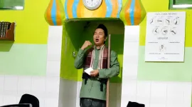 Foto: Khutbah Idul Adha di Masjid Hidayatullah Atfal, Dusun Rambuk, Nyabakan Barat, berlangsung khusyuk dan penuh haru, Rabu (27/5/2026).