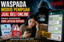 Foto: Ilustrasi penipuan jual beli online.