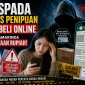 Foto: Ilustrasi penipuan jual beli online.