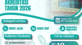 PENGUATAN BUDAYA MUTU. Seluruh unit pelayanan di RSUD dr. H. Moh. Anwar Sumenep mengikuti Lomba Kesiapan Ruangan guna memastikan implementasi standar pelayanan, keselamatan pasien, dan kualitas layanan berjalan sesuai standar akreditasi rumah sakit