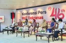 Foto: Konferensi pers HUT ke-46 Dekranas di Kantor Pusat Komdigi, Jakarta, membahas persiapan puncak perayaan di Makassar.