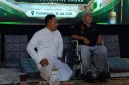 Foto: Bang Ali (kiri) bersama Habib Syaikhon bin Musthofa Al-Bahar (Wan Sehan) di Pendopo Utama Bani Group, Pamekasan, Kamis (16/7/2026).