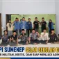 Foto: Foto bersama peserta, panitia, dan narasumber usai pembukaan Sekolah Gerakan PMII Komisariat UPI Sumenep di Mess Perssu Sumenep, Sabtu (18/7/2026).