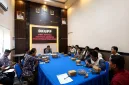 Foto: Audiensi LBH Taretan Legal Justitia bersama DKUPP Sumenep membahas polemik pembangunan lapak pelataran Pasar Ganding.