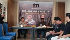 Foto: Dialog jurnalistik IJTI Korda Madura Raya bersama Kapolresta Sumenep.