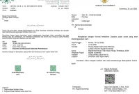 Foto: Surat resmi dari Pengurus Cabang Nahdlatul Ulama (PCNU) Sumenep (Kiri) dan Surat resmi dari Pemerintah Kabupaten Sumenep (Kanan).