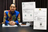 Foto: Sekda Sumenep Agus Dwi Saputra menegaskan benturan agenda pertembakauan bukan unsur sabotase.