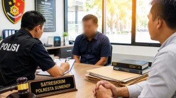 Foto ilustrasi: Penyidik Satreskrim Polresta Sumenep saat mendalami dugaan penganiayaan yang berkaitan dengan konflik perselingkuhan. 